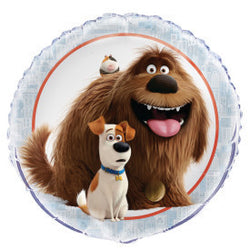 The Secret Life of Pets Round Foil Balloon 18