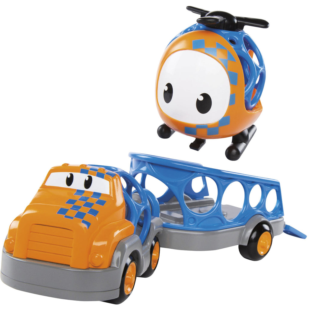 Oball Go Grippers Truck and Trailer Set 2 Sakura Toyland Wholesale