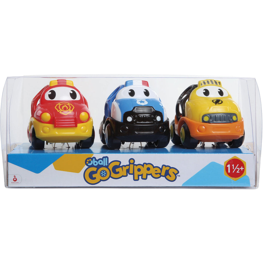 Oball Go Grippers 3pk Emergency Vehicles 2 Sakura Toyland