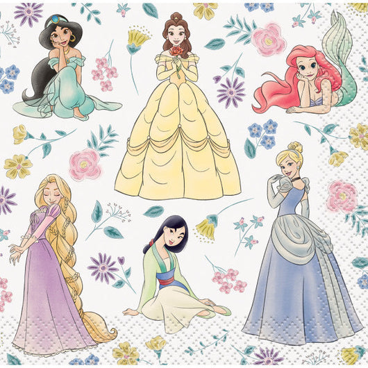 Disney Princess Beverage Napkins, 16ct
