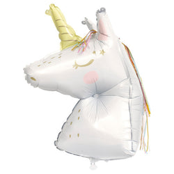 Dainty Unicorn Shaped Giant Foil Balloon 25.5