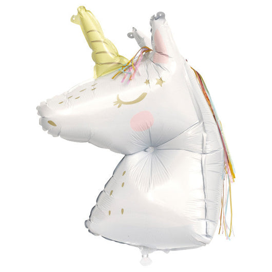 Dainty Unicorn Shaped Giant Foil Balloon 25.5