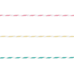 Pink, Yellow & Teal Baker's Twine, 45 yds