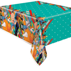 Space Jam Rectangular Plastic Table Cover, 54