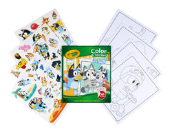 BLUEY COLOR & STICKER PAD (12)