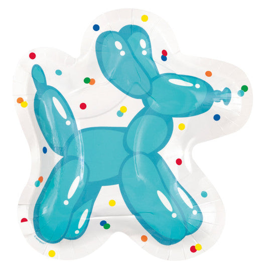 Balloon Dog Birthday Shaped 8.25