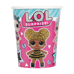 LOL Surprise 9oz Paper Cups, 8ct