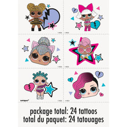 LOL Surprise Tattoos, 24ct