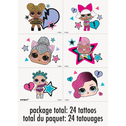 LOL Surprise Tattoos, 24ct
