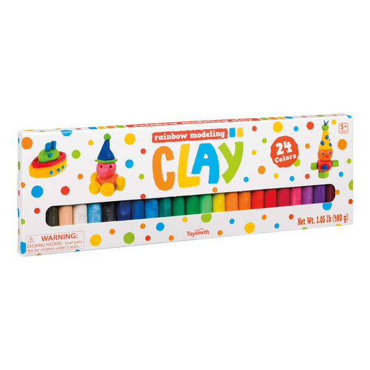 Toysmith Rainbow Clay (12)