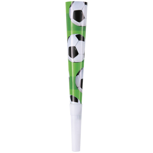 Soccer Party Horns, 6ct