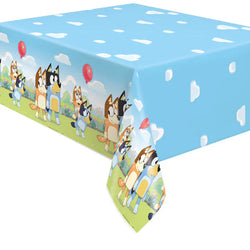 Bluey Rectangular Plastic Table Cover, 54