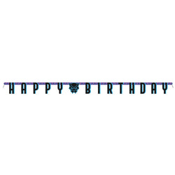 Black Panther Jointed Banner, 6 ft