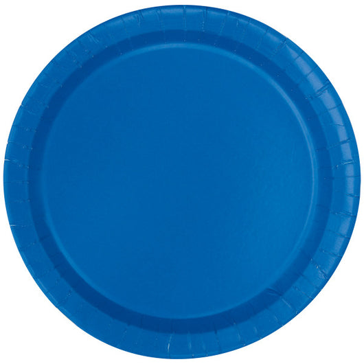 Royal Blue Solid Round 7