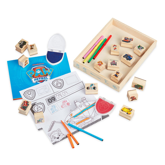 Melissa & Doug Paw Patrol Wooden Stamps Activity Set (6)