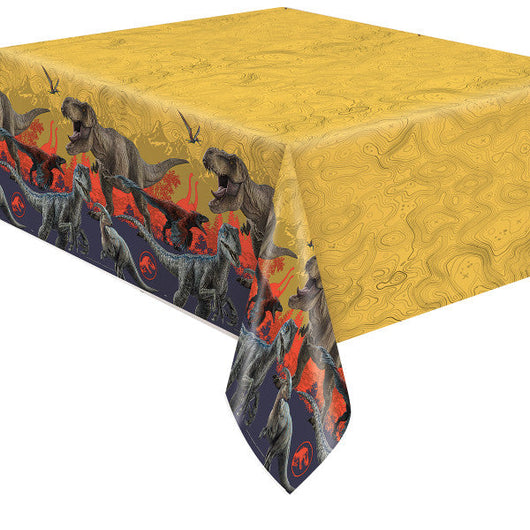 Jurassic World 3 Rectangular Plastic Table Cover, 54