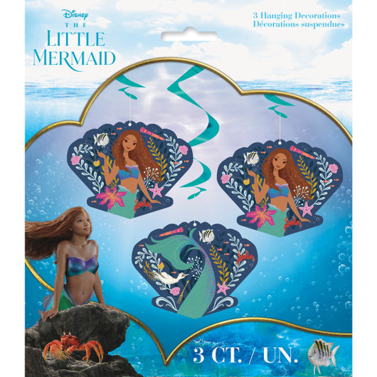 Disney The Little Mermaid Hanging Swirl Decorations 26