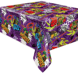 TMNT Mutant Mayhem Rectangular Plastic Table Cover, 54