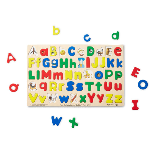 Melissa & Doug Upper and Lowercase Alphabet (12)