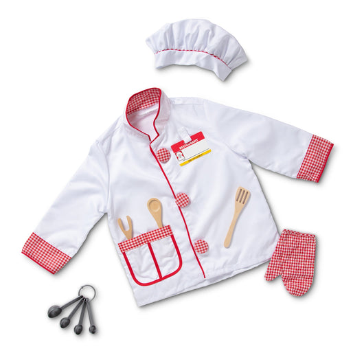 Melissa & Doug Chef Role Play Costume Set (6)