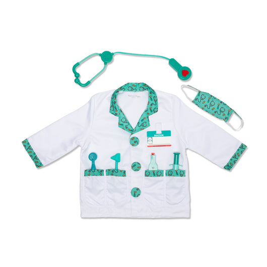 Melissa & Doug Doctor Role Play Costume Set (6)