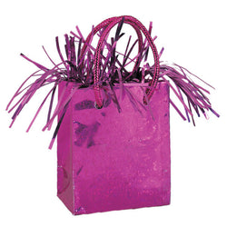 Mini Gift Bag Balloon Weight - Hot Pink