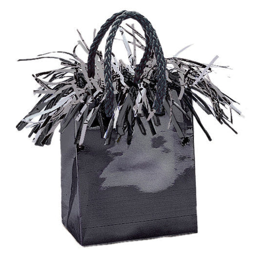 Mini Gift Bag Balloon Weight - Black