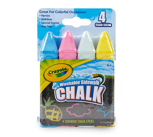 Crayola 4 ct. Sidewalk Chalk (12)
