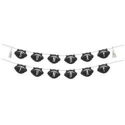 Kickoff Football Mini Foil Balloon Banner Kit, 8 ft