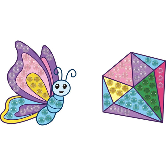 BIG DOTZ Sticker Pack 4 - Butterfly Sparkle (2)
