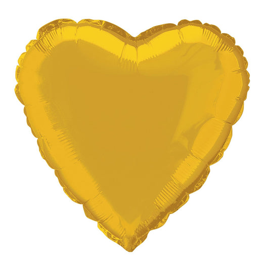 Solid Heart Foil Balloon 18