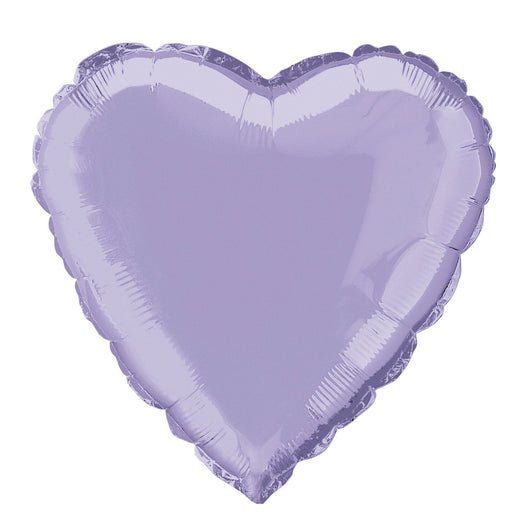 Solid Heart Foil Balloon 18