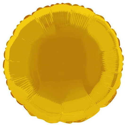 Solid Round Foil Balloon 18