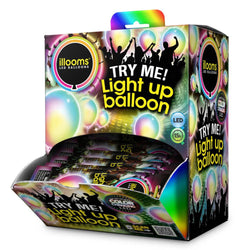 Illooms Color Changing Light Up Balloon, 1ct - 70 pack Display