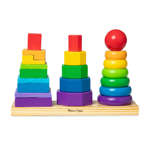 Melissa & Doug Geometric Stacker (6)
