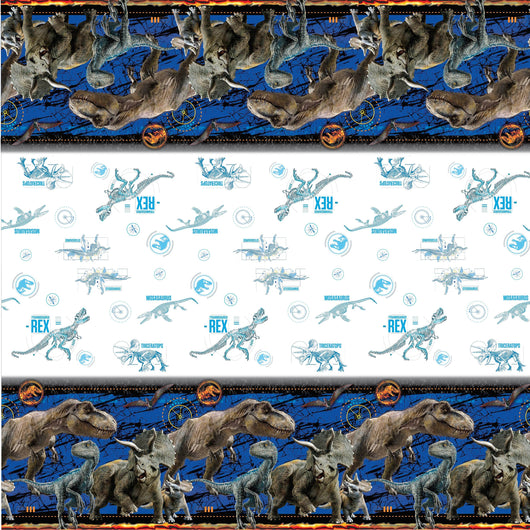 Jurassic World 2 Rectangular Plastic Table Cover, 54