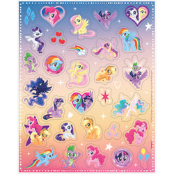 My Little Pony Sticker Sheets, 4ct
