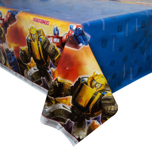 Transformers Rectangular Plastic Table Cover, 54