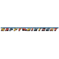 Disney Cars 3 Movie Birthday Banner