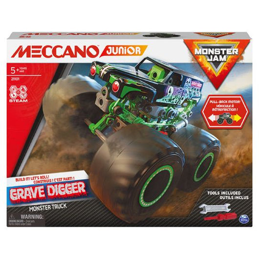 Meccano Junior Monster Jam Truck Building Set (3)