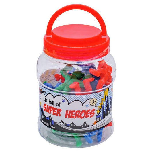 Toysmith Jar Full Of Super Heroes (6)
