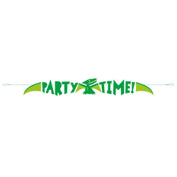 Blue & Green Dinosaur Banner 5ft.