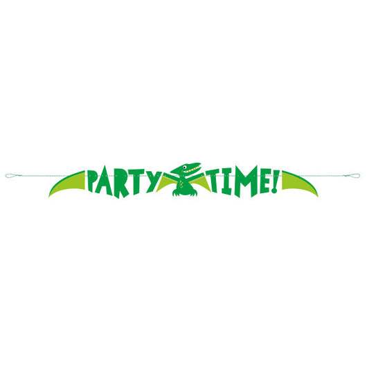 Blue & Green Dinosaur Banner 5ft.