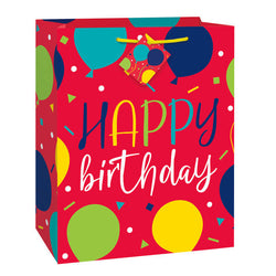 Balloon Party Birthday Large Gift Bag