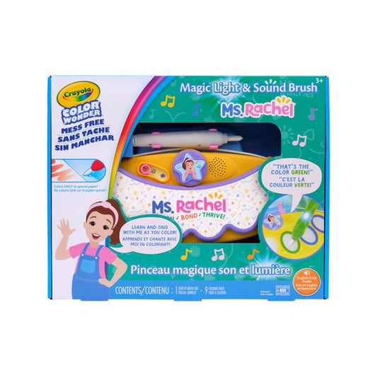 Color Wonder, Ms. Rachel Magic Light & Sound Brush (4)