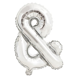 Silver Letter & Shaped Foil Balloon 14