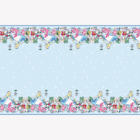 Disney Alice in Wonderland Rectangular Plastic Table Cover, 54