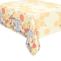 Disney Winnie the Pooh Rectangular Plastic Table Cover, 54