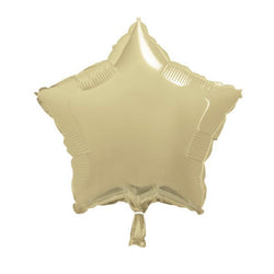 Gold Solid Star Foil Balloon 18