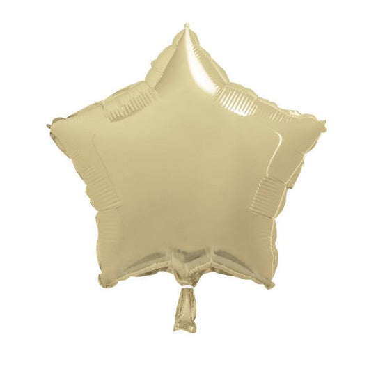 Gold Solid Star Foil Balloon 18